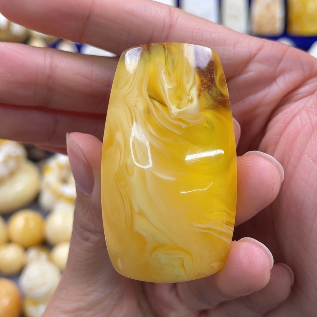 蜜蜡裸石未镶嵌琥珀蜜蜡牌子