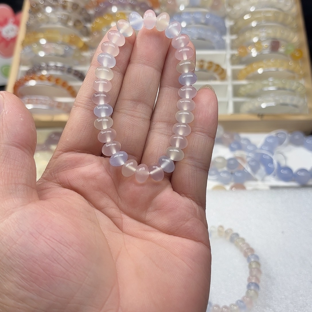 玛瑙/玉髓未镶嵌手链