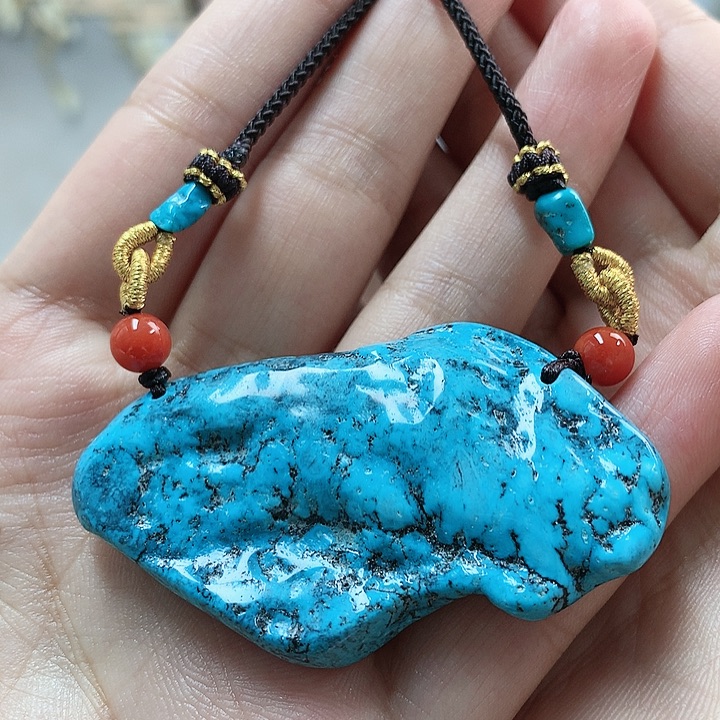 未镶嵌绿松石珠宝奇石