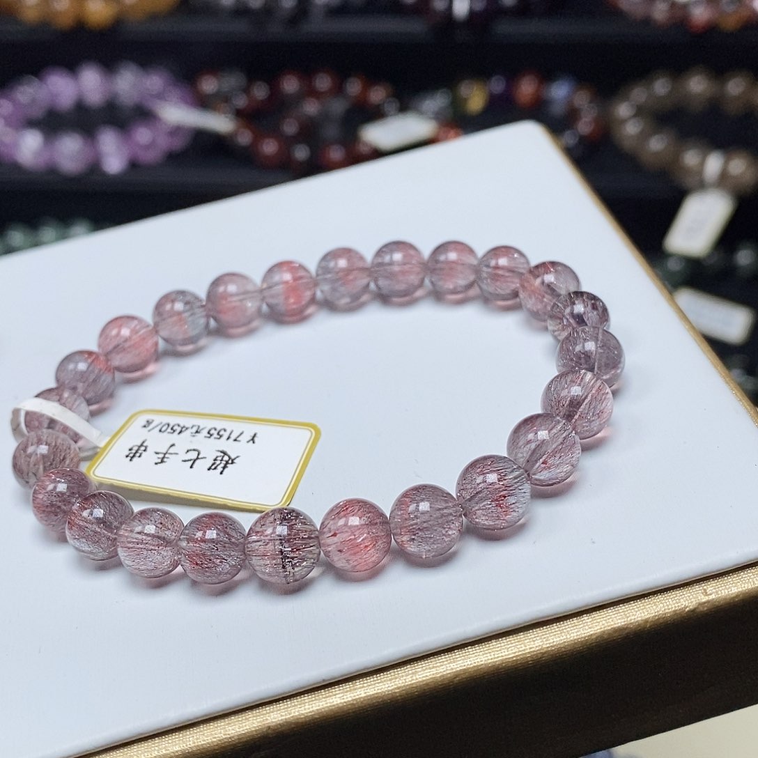 水晶手串未镶嵌手串7.8