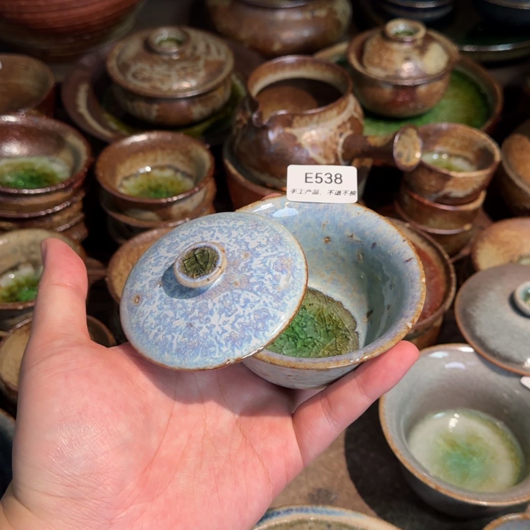 茶***拉E538不合缝福利破碎感泥料非柴烧跑单禁拍