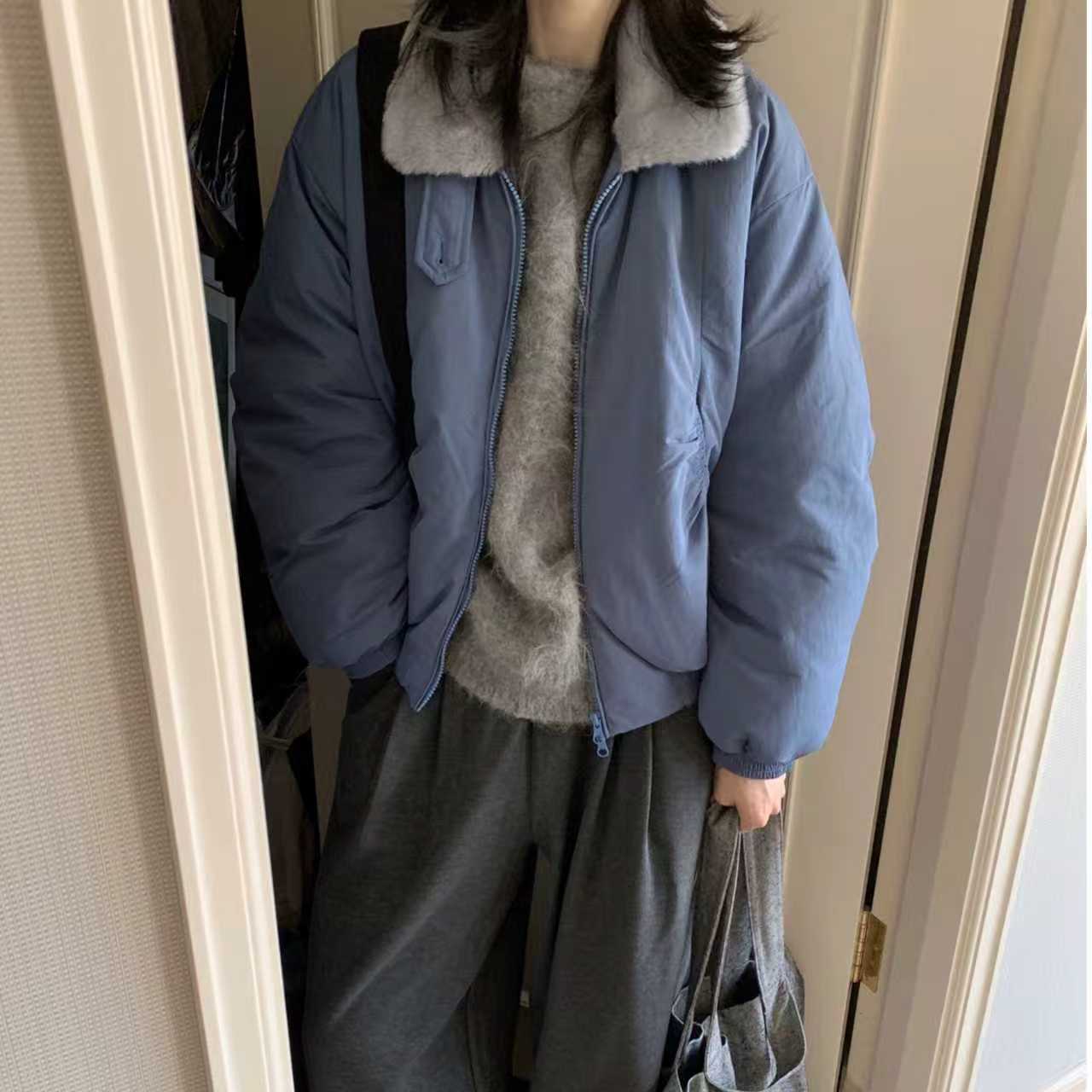 棉服2025冬季女新款韩版宽松小个子保暖面包服棉衣加厚棉袄外套潮