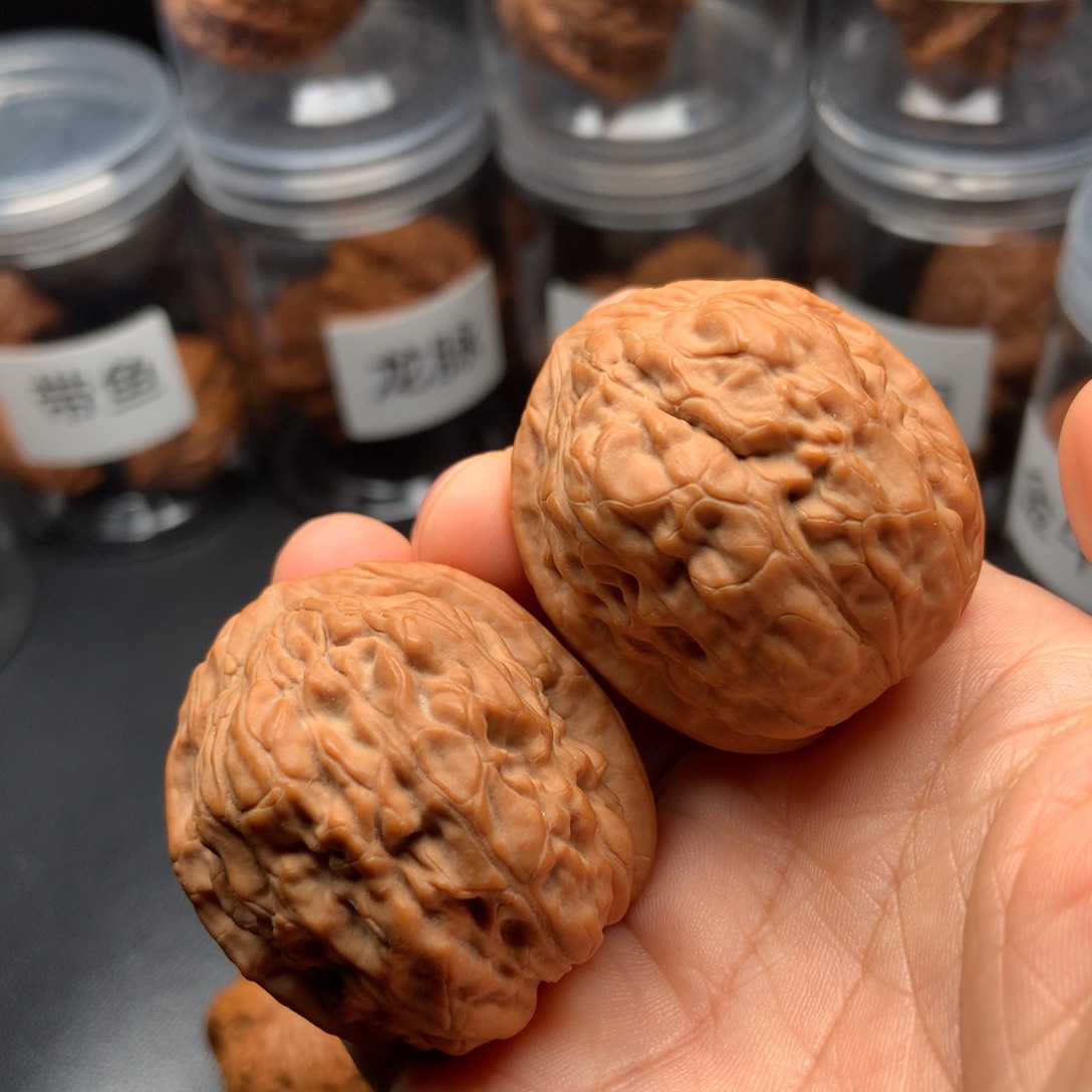 吊坠文玩核桃金钱豹