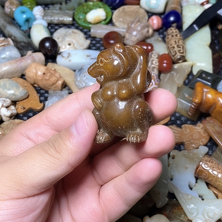 和田玉未镶嵌颈饰162