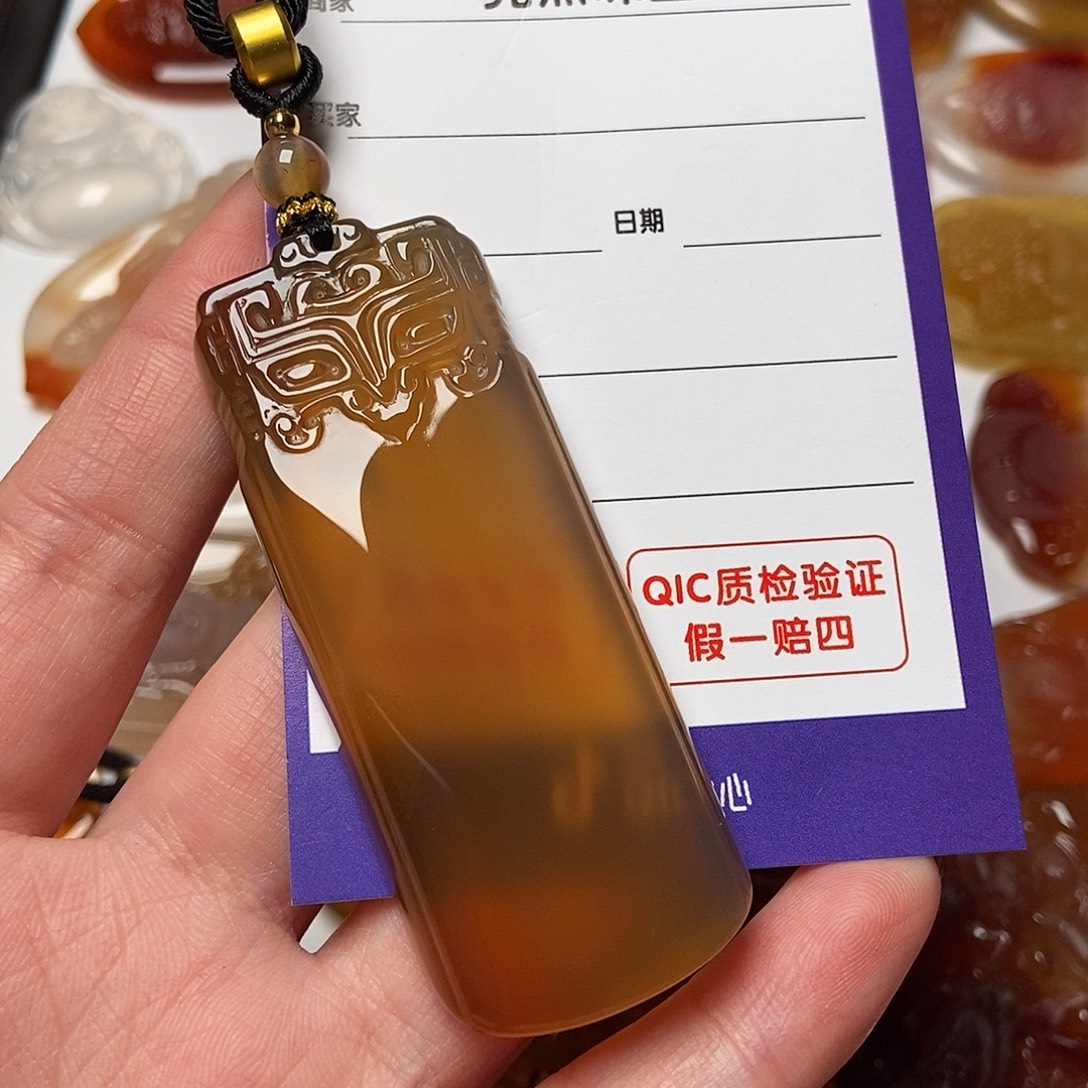 睡****玛瑙/玉髓未镶嵌颈饰