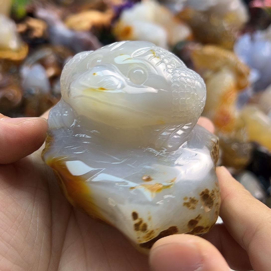 玛瑙/玉髓未镶嵌颈饰