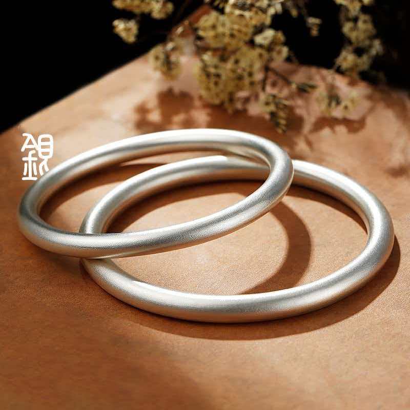 【清仓福利】哑光传承古法喷砂磨砂简约时尚复古风百搭    带礼品盒