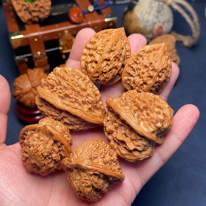 把件文玩核桃R哥三对打包