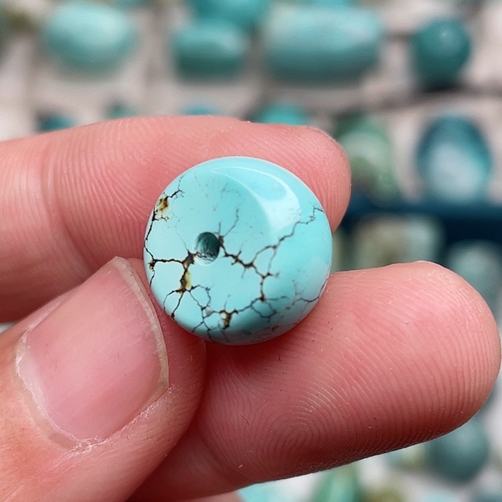 绿松石珠宝奇石未镶嵌