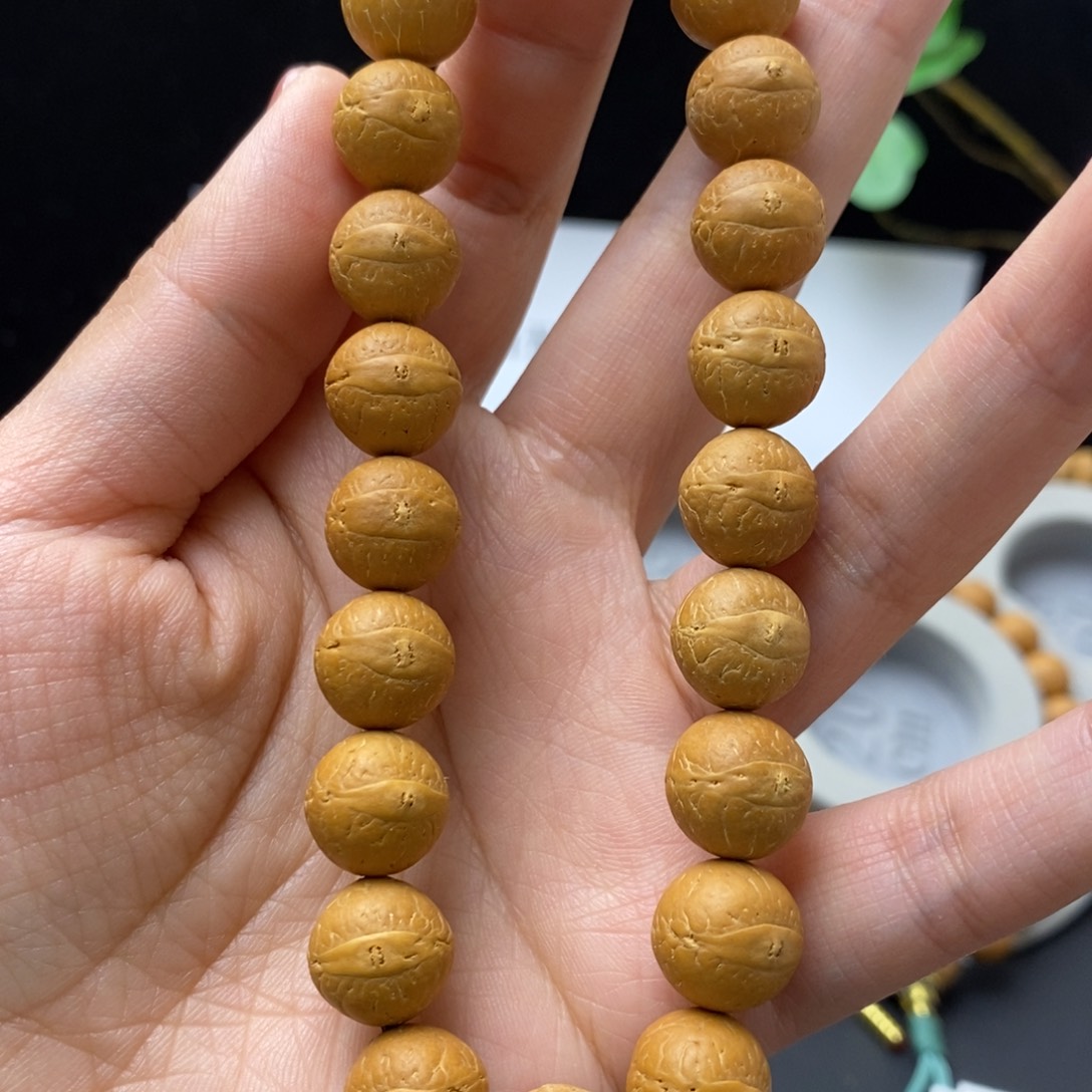 凤眼菩提吊坠12手串