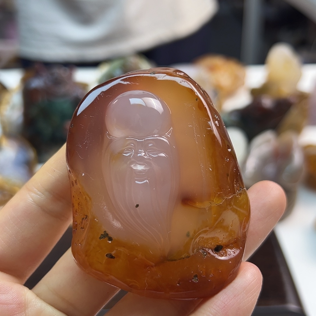 玛瑙/玉髓未镶嵌颈饰