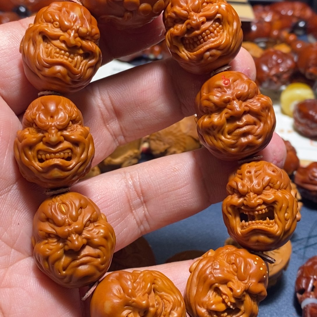 等***待手串/手链橄榄核觅核链接