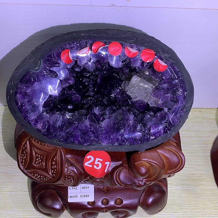 紫晶大型摆件（非配饰）未镶嵌蛋