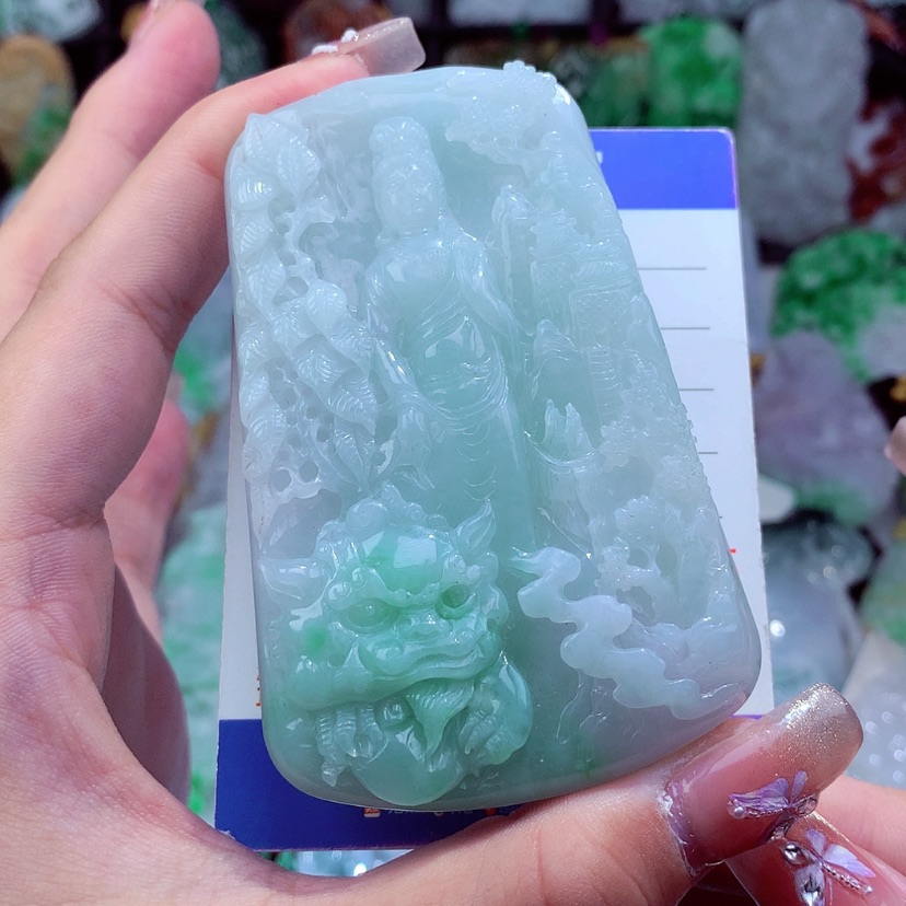 【闪购商品】翡翠颈饰未镶嵌挂件