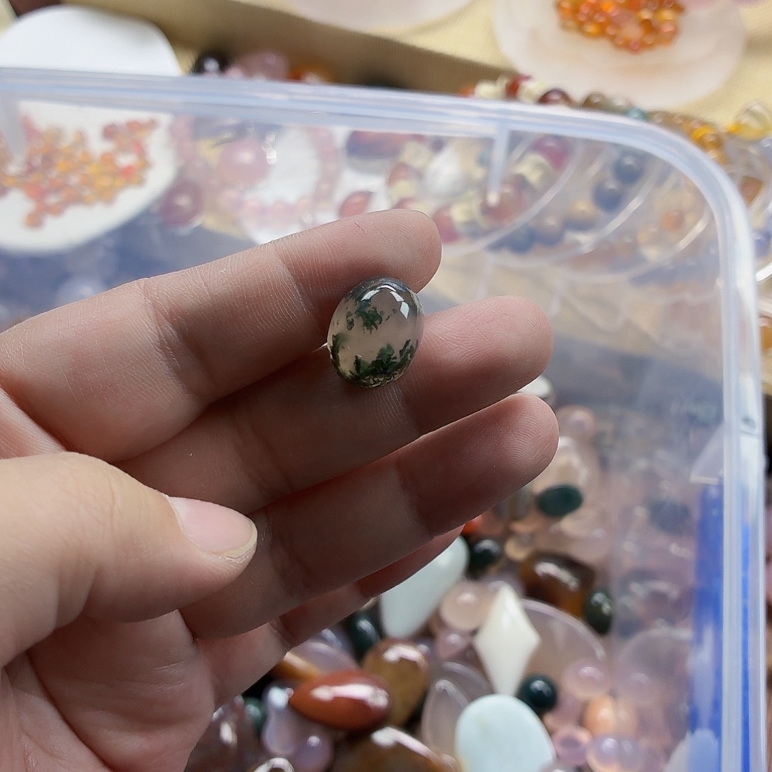 С***л玛瑙/玉髓合金珠宝半成品