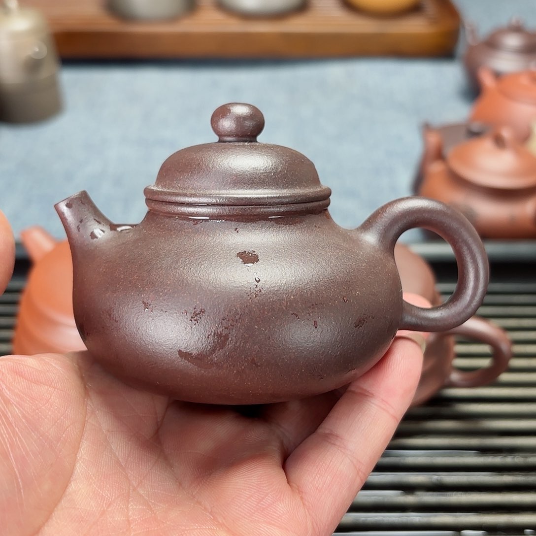 紫砂茶壶全手工容天