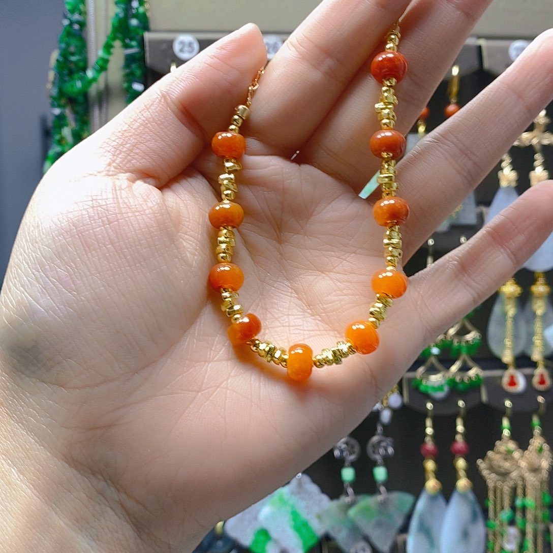 颈饰未镶嵌翡翠翡翠