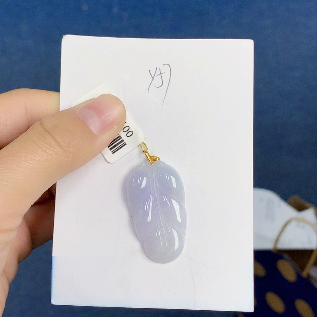 翡翠颈饰18K金镶嵌0000000000