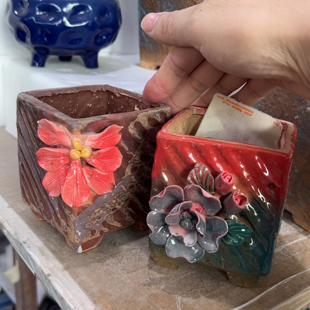陶瓷多肉小花盆@@1908