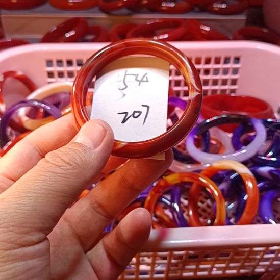 玛瑙/玉髓未镶嵌手镯