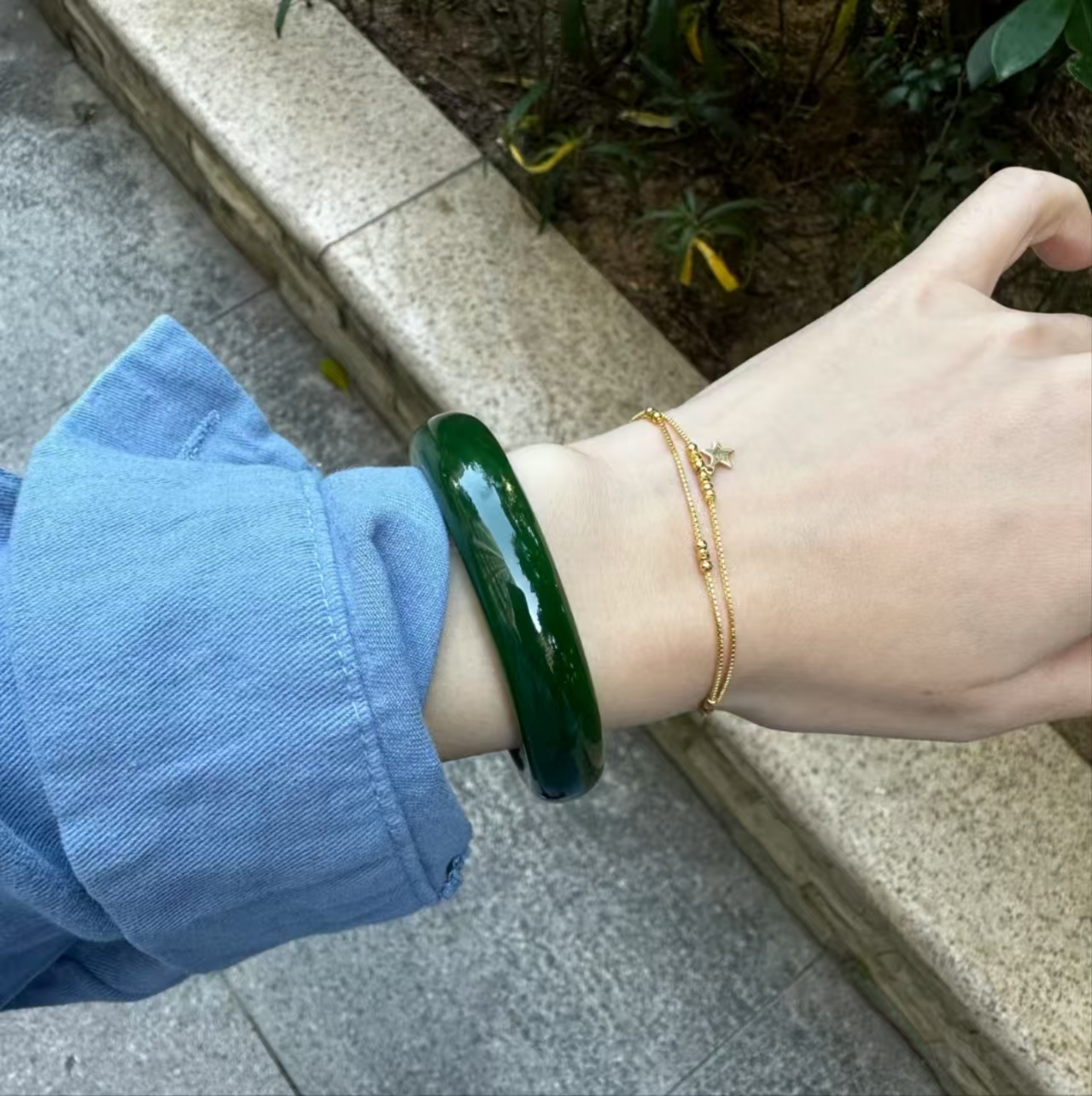 A7天然俄罗斯绿正圈巨显白时尚气质百搭