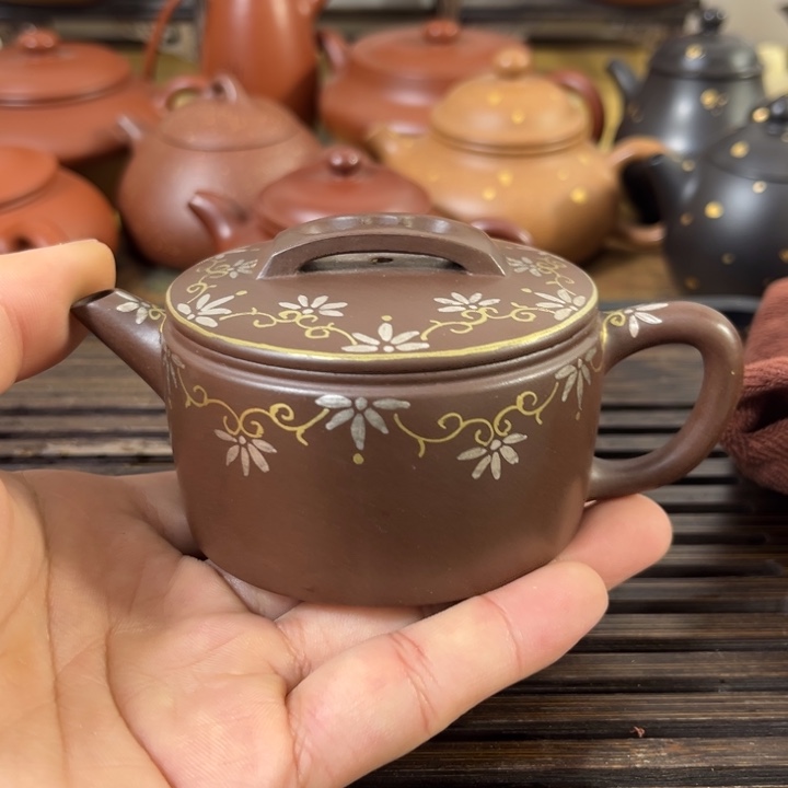 原矿紫砂半手工制作