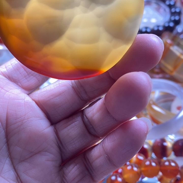冰***锁柏香籽/百香籽吊坠