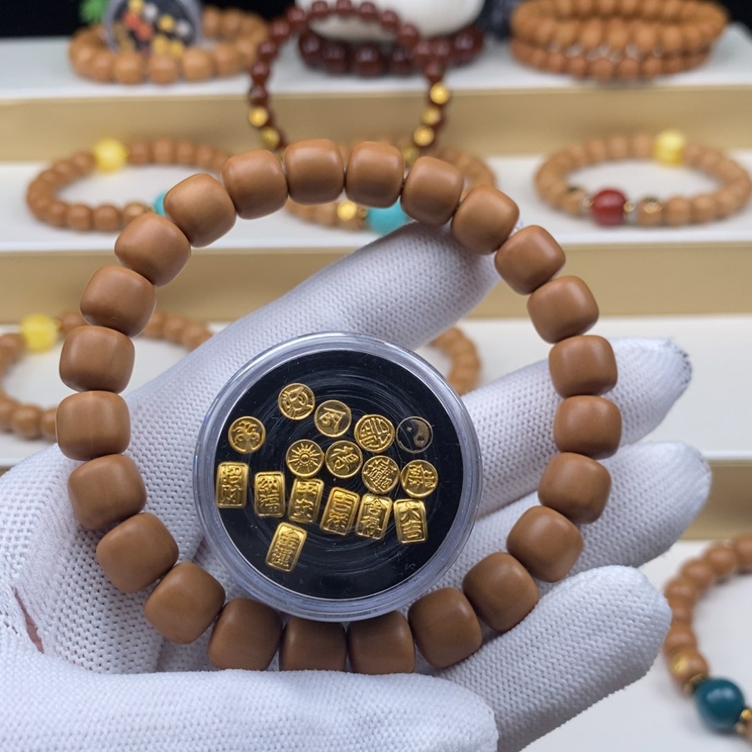 猴头核桃手串溪*全品无瑕