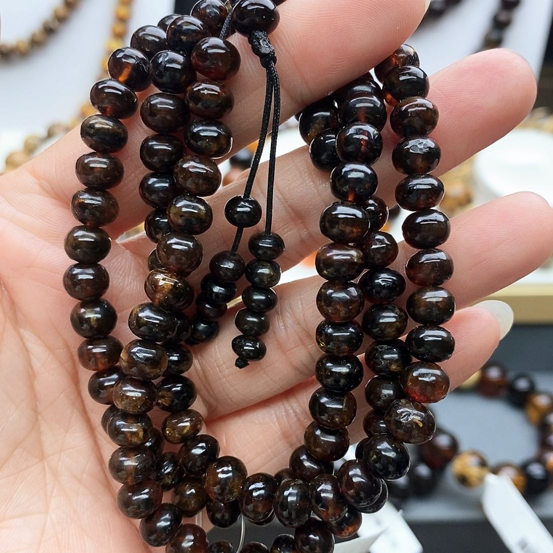 琥珀颈饰未镶嵌琥珀7