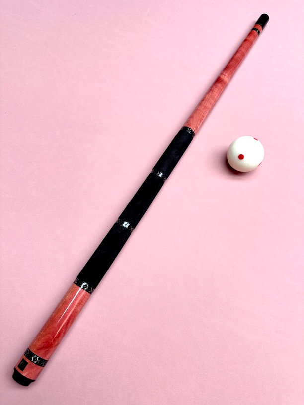 fugan/福杆台球杆 福杆粉象素面 福杆手工杆 九球杆 大头杆