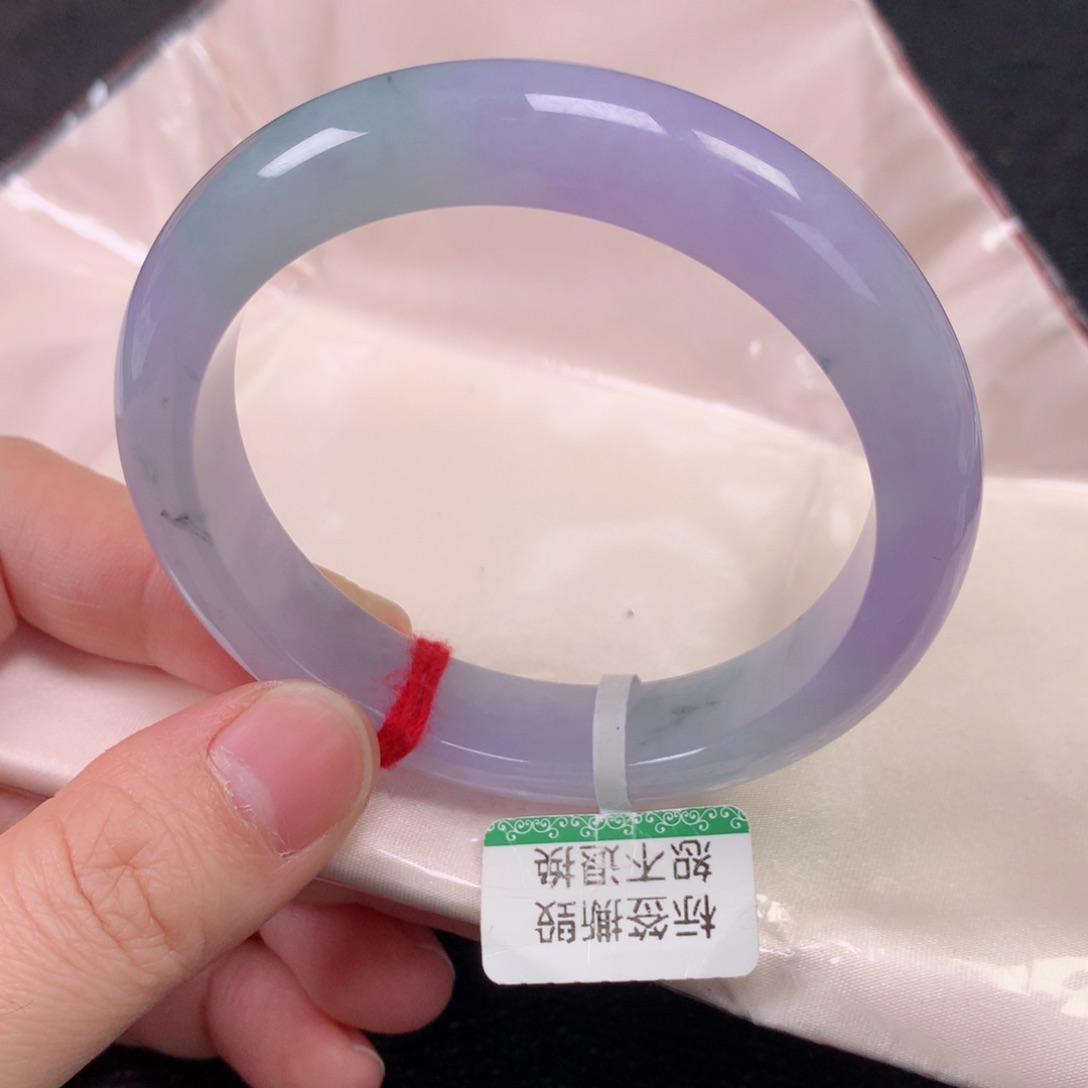 未镶嵌手镯翡翠缅甸天然翡翠手镯56