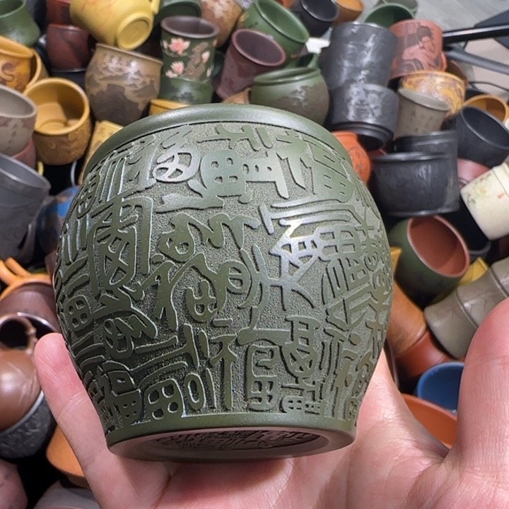 茶杯紫砂全手工紫砂