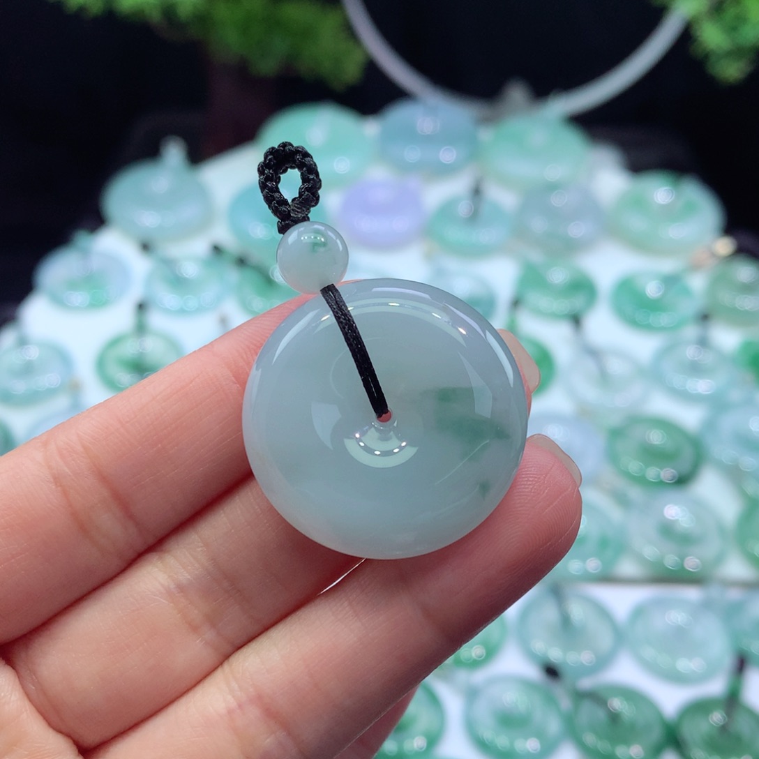 颈饰未镶嵌翡翠2尺寸28.8*8.2