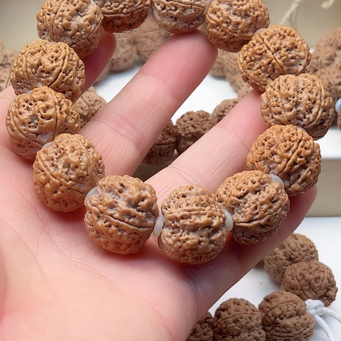 H***j手串金刚菩提铁籽梅花