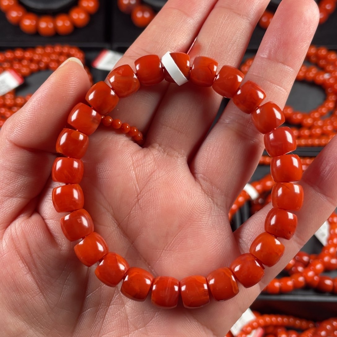 南红玛瑙手链未镶嵌妞8