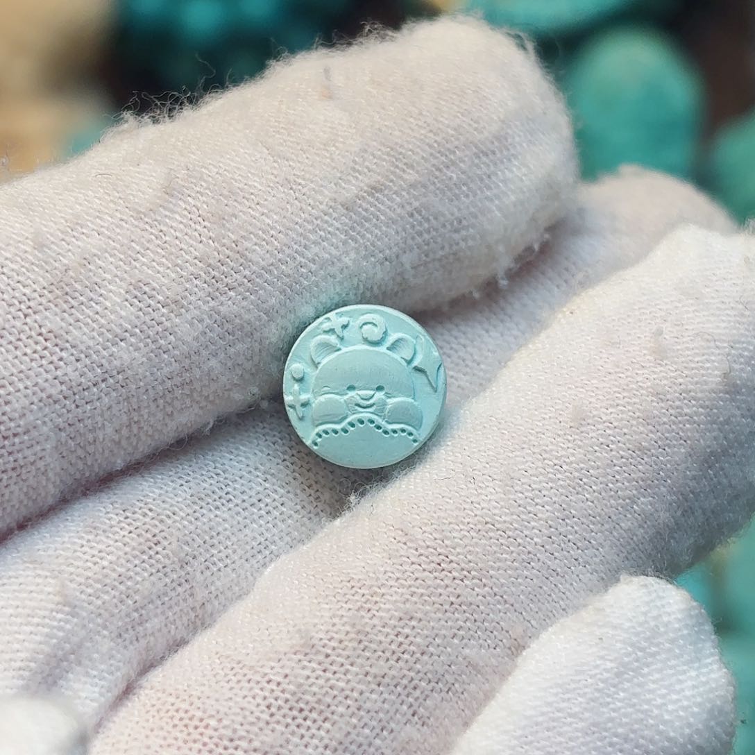 绿松石配饰未镶嵌