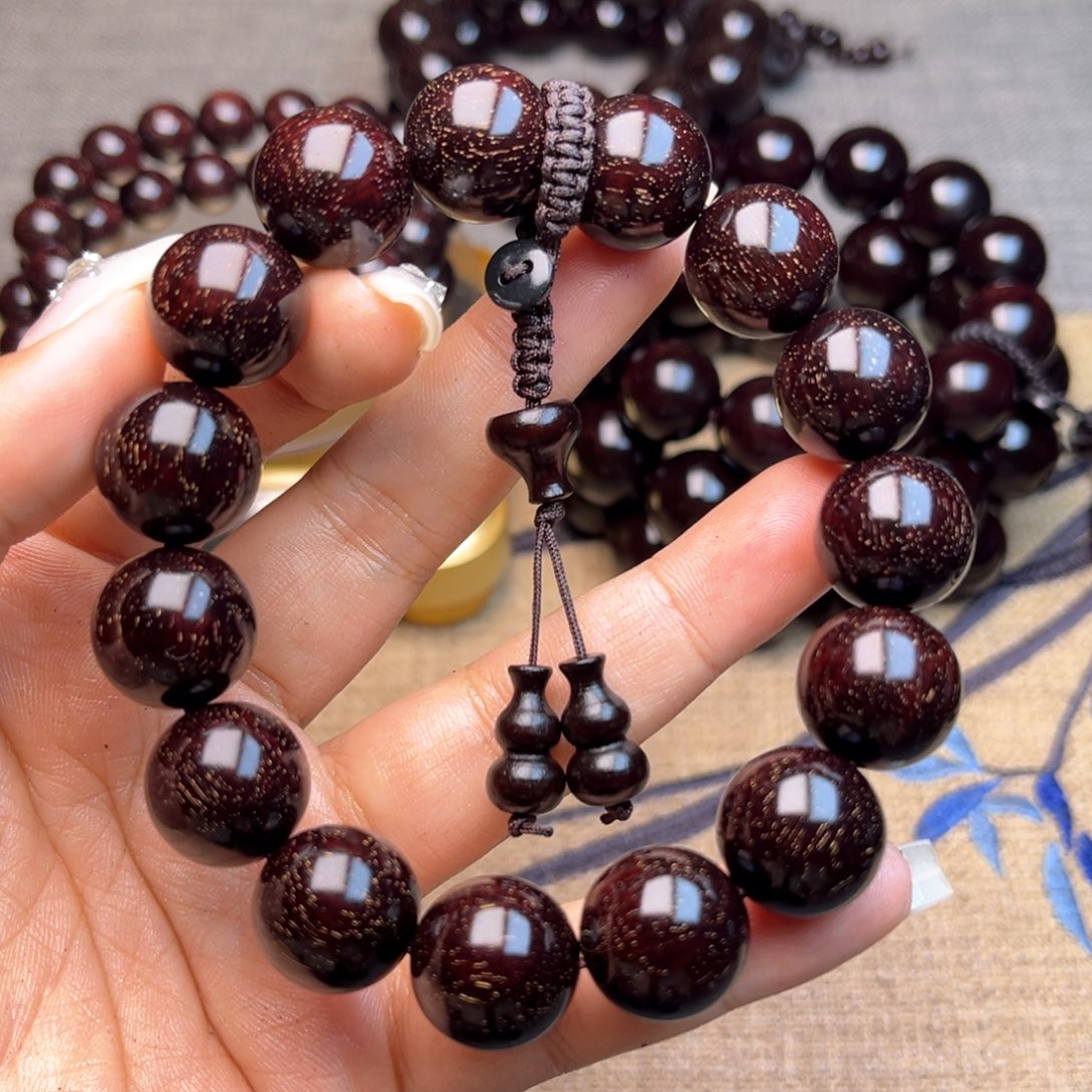 檀香紫檀（小叶紫檀）1.5 15颗满星