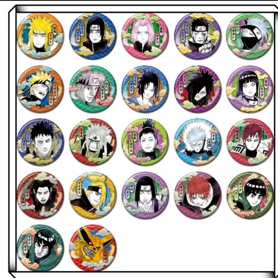 【嘟嘟拆谷】火影忍者JF原画吧唧  透卡 盲盒默认代拆