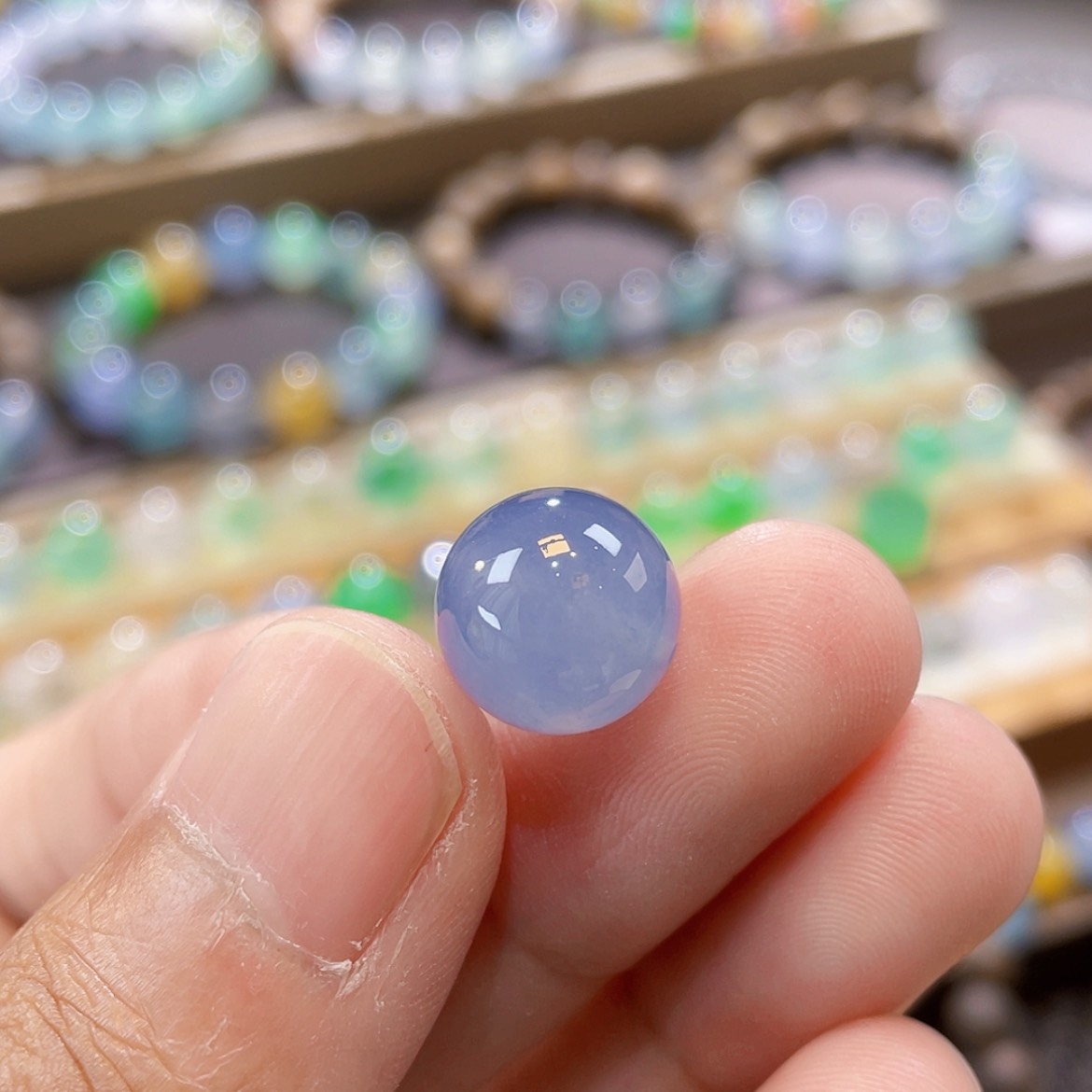 【闪购商品】未镶嵌手链翡翠卡12.2妖紫