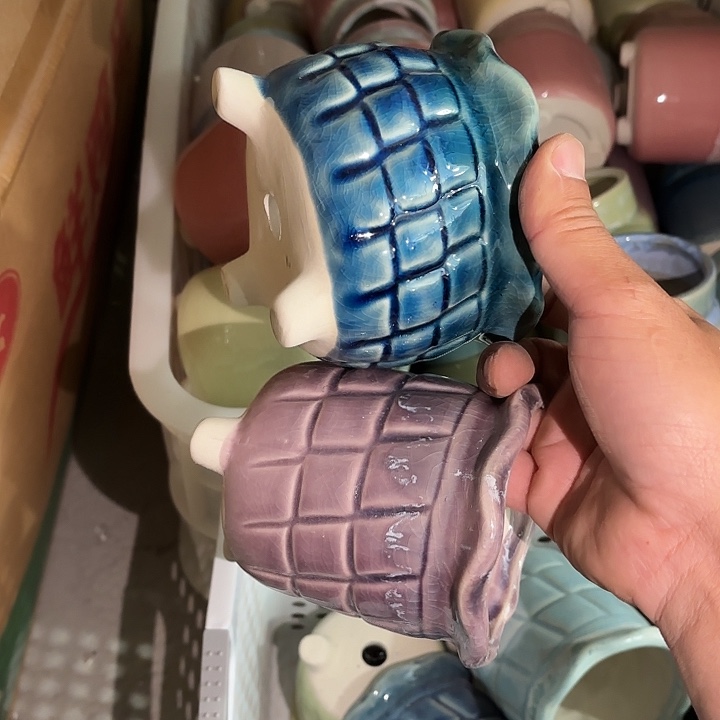 红陶量货｜口高深浅搭配发4