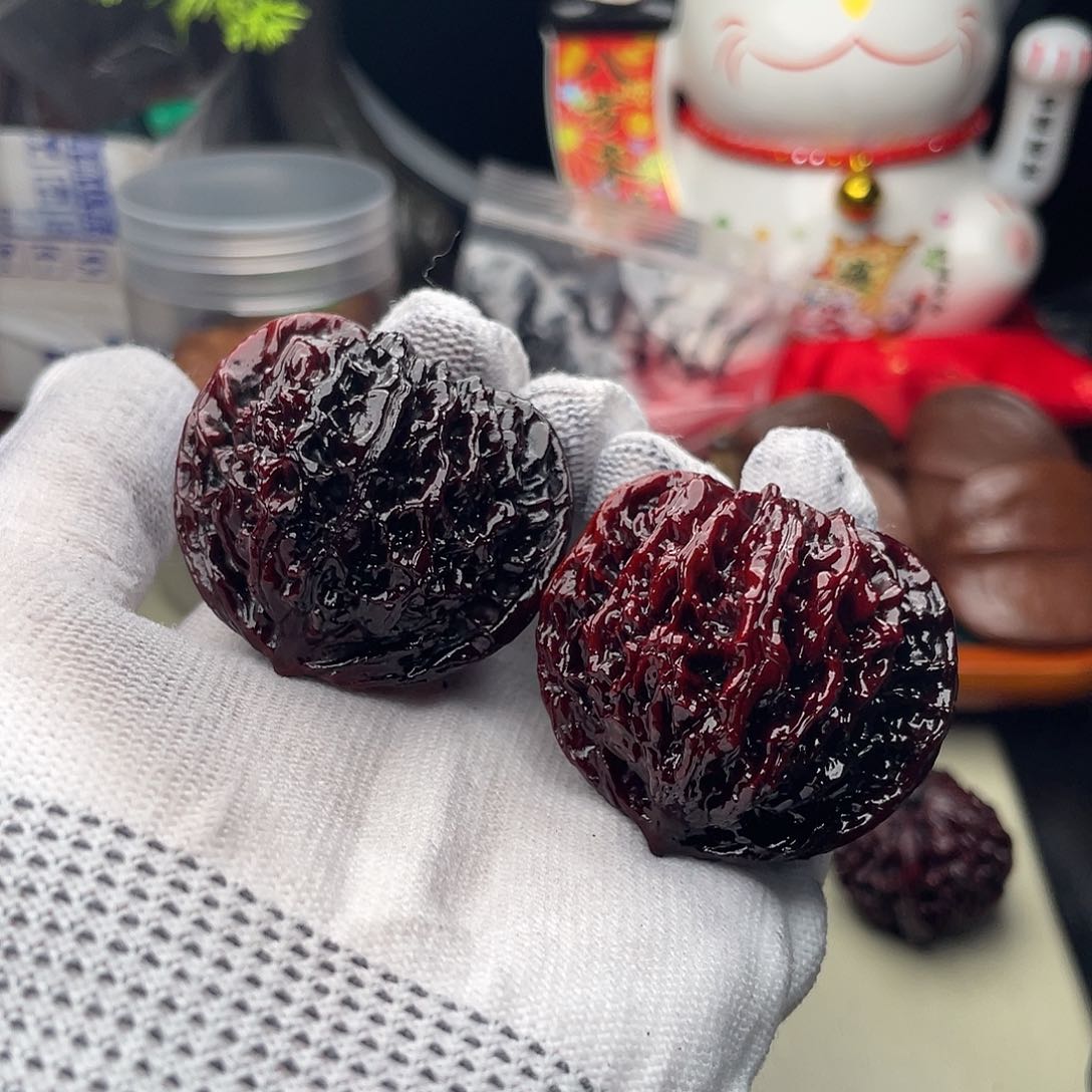文玩核桃吊坠霞云凌