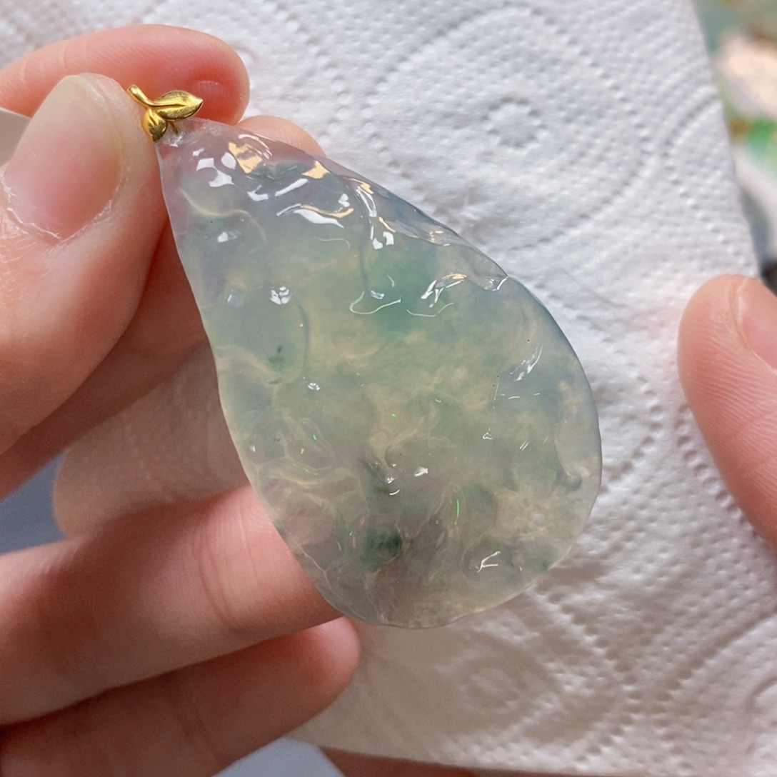 【闪购商品】翡翠吊坠(不含链)未镶嵌8759