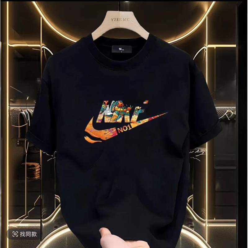 37【一折粉丝福利】潮牌男女同款圆领百搭T恤