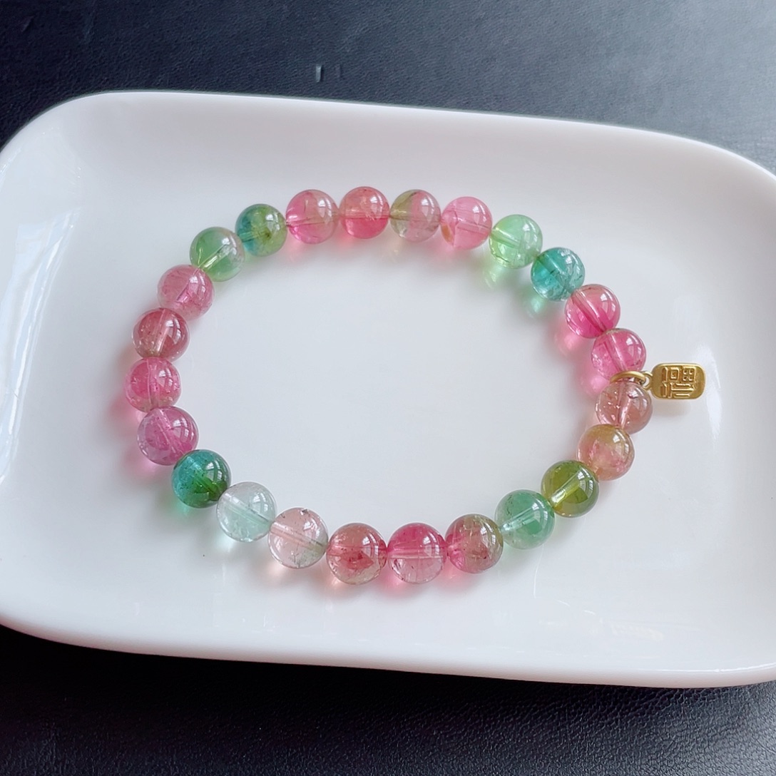 手链未镶嵌碧玺8mm左右