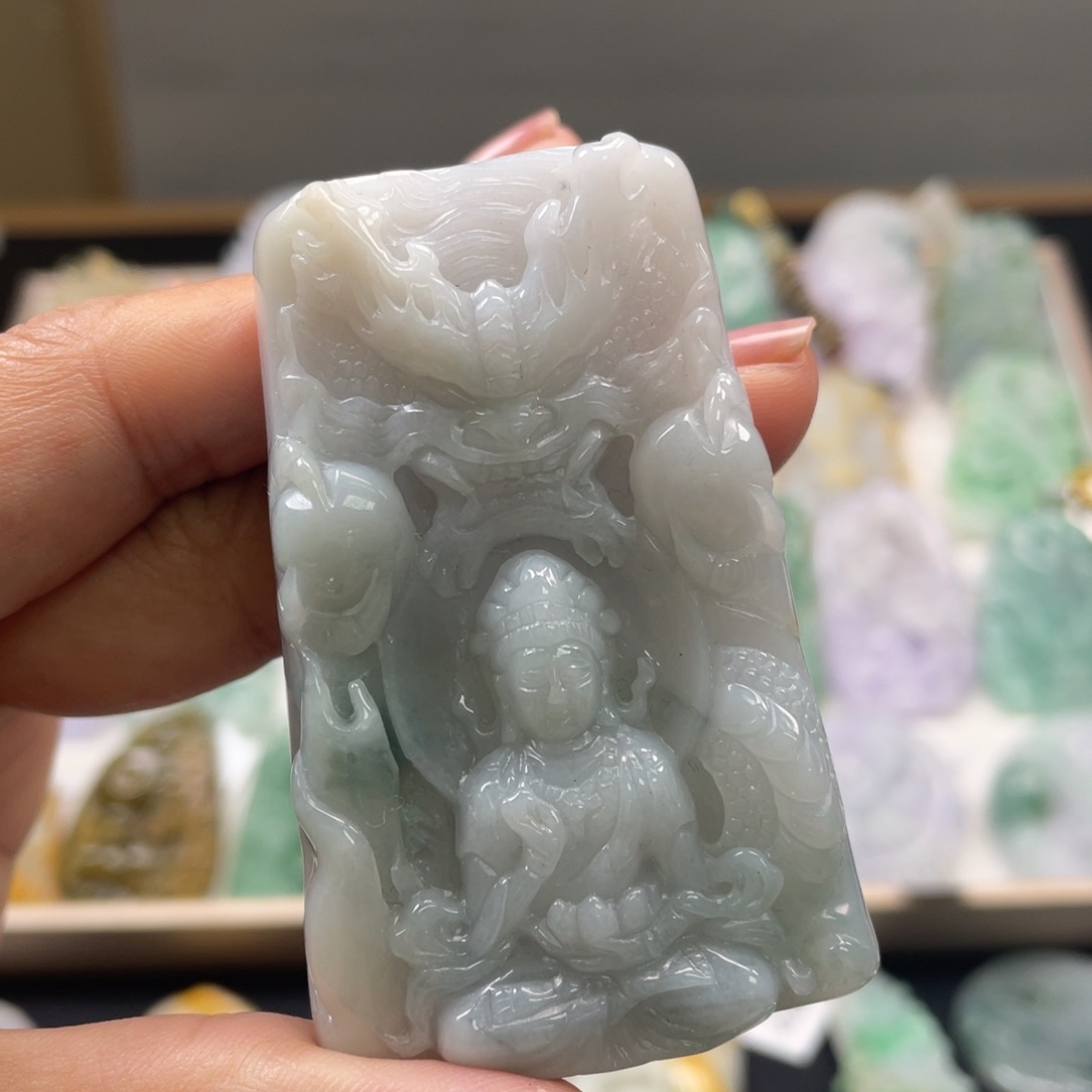 翡翠吊坠(不含链)未镶嵌