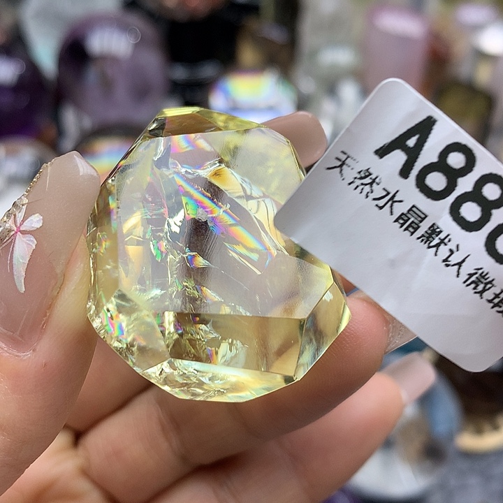 水晶吊坠未镶嵌水晶