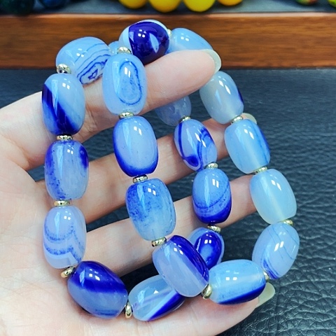 手饰玛瑙未镶嵌水墨丹青