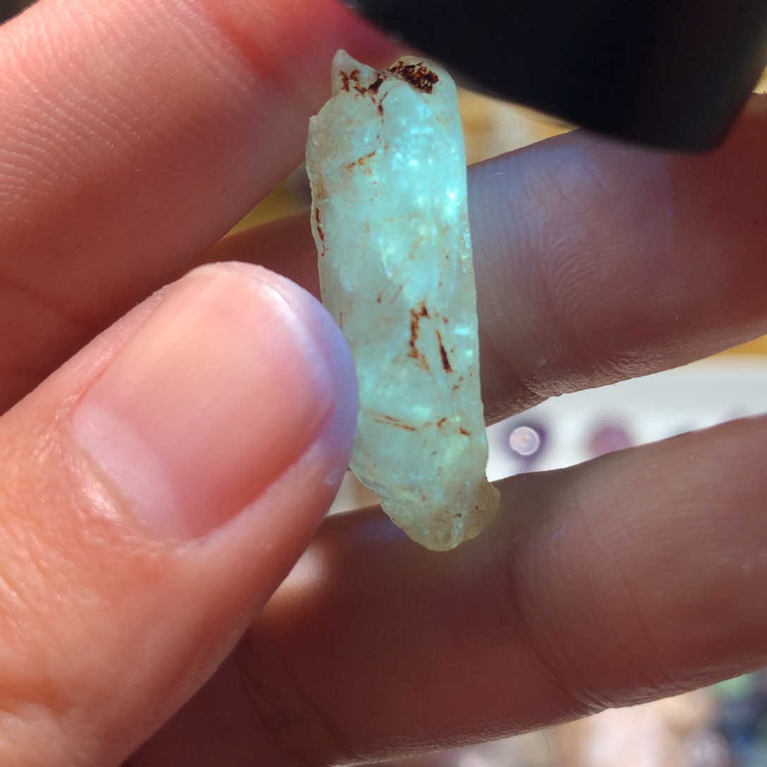 水晶红泥骸骨油胆未镶嵌
