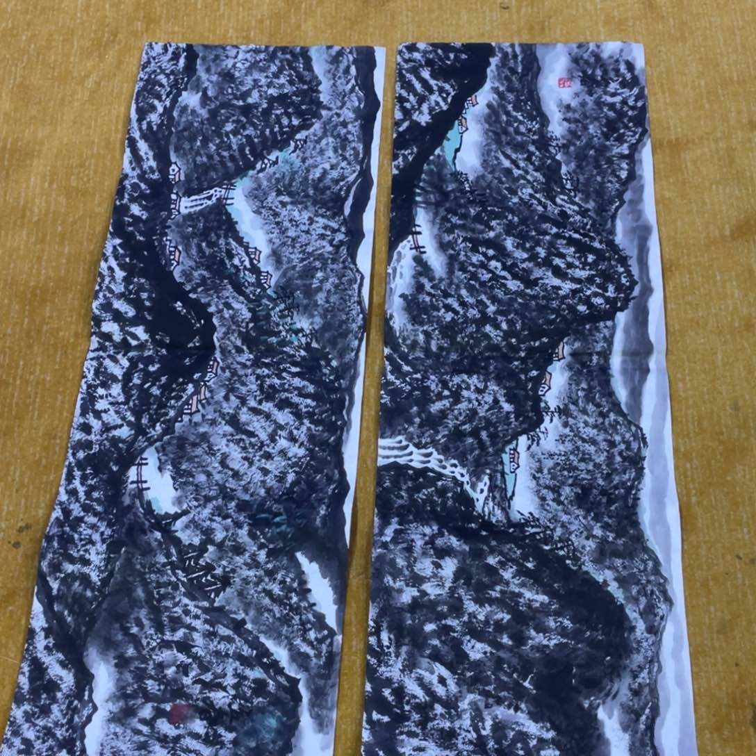 国画孙立春老师作品55555两张