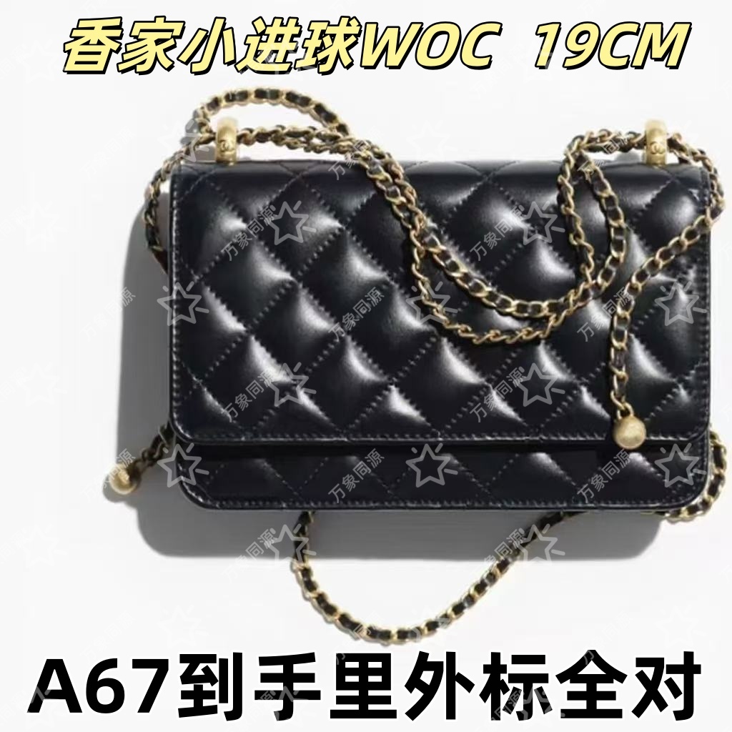 A67香家小金球WOC19CM单肩包【到货里外标全对】【有礼盒】【无需DIY】